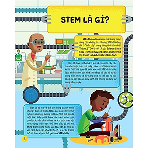 Sách Học Và Thực Hành Stem Đơn Giản - Kỹ Thuật - 60 Bài Thực Hành Bổ Ích