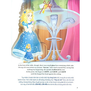 Sách Alice Lạc Vào Xứ Sở Thần Tiên (Song Ngữ Anh - Việt)