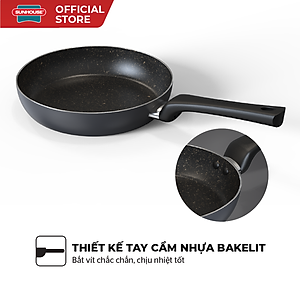 Chảo trơn vân đá Sunhouse CT Plus - Phủ sơn chống dính, dễ dàng làm sạch