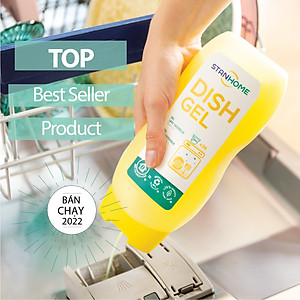 Combo 3 gel rửa bát chuyên dụng cho máy rửa bát All in one Stanhome DISH GEL 720ml