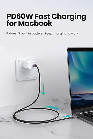 Cáp Sạc USB Type C - USB Chính Hãng UGREEN 60826 60114 60115 60116 60117 60118 US287 hàng chính hãng