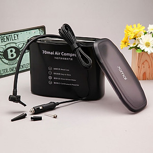 Máy bơm lốp xe ô tô mini tự động Xiaomi 70mai Air Compressor Midrive TP01 - Hàng Nhập Khẩu