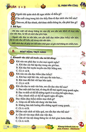 Sách Thực Hành Kỹ Năng Sống Lớp 4 (Màu)