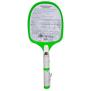 Vợt Muỗi 2 Trong 1 Lithium Nakagami - Giao màu ngẫu nhiên