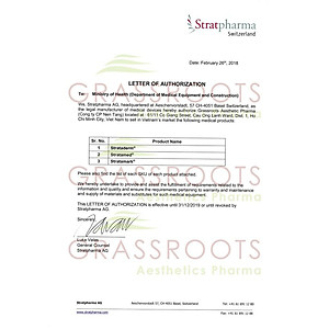 Strataderm 10g - Gel Silicone ngăn ngừa sẹo xấu