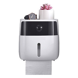 Hộp đựng giấy vệ sinh hai trong một