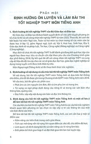 Ôn Luyện Trắc Nghiệm Thi Tốt Nghiệp Trung Học Phổ Thông (năm 2025) Môn Tiếng Anh - Cao Thị Thu Giang chủ biên, Bùi Thuỳ Anh, Lê Thị Kim Anh, Nguyễn Thị Nhàn, Bùi Thị Bích Thuỷ…