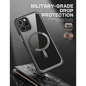Ốp Lưng SUPCASE Hỗ Trợ Sạc Từ Tính Unicorn Beetle MAG Slim Clear Dành Cho iPhone 13ProMax - Hàng Chính Hãng
