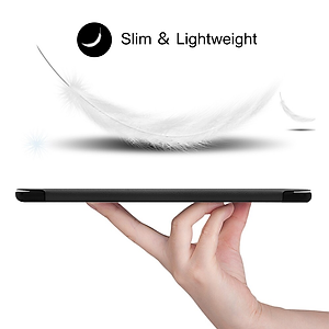 Case bao da chống sốc cho Samsung Galaxy Tab S6 Lite 2022 / 2020 10.4 inch (SM - P615 / P610) hiệu HOTCASE thiết kế siêu mỏng hỗ trợ Smartsleep, gập nhiều tư thế, mặt da siêu mịn - hàng nhập khẩu