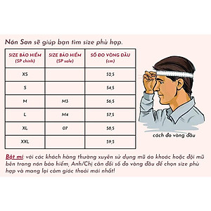 Mũ bảo hiểm lỗ thông gió NÓN SƠN chính hãng TG-XH474