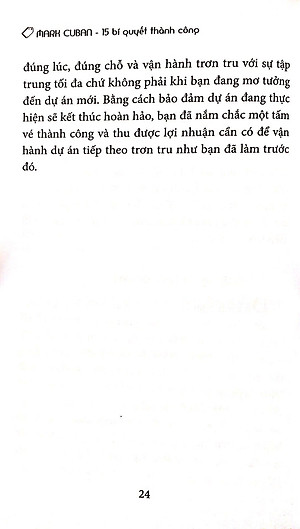 Sách Mark Cuban - 15 Bí Quyết Thành Công Trong Cuộc Đời Và Sự Nghiệp Của Ông Trùm Kinh Doanh Mang Tinh Thần Thể Thao
