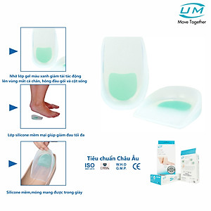 Đệm gót chân silicone United Medicare (I01)