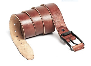 Thắt lưng nam mặt khóa da dây lưng da bò nguyên tấm cao cấp cá tính