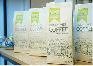 Cà Phê Blend Số 2 Rang Mộc Nguyên Chất 500 gram - nguyên hạt