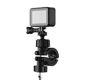 Kẹp Ghi Đông Telesin Cho GoPro, Sjcam, Yi Action, Osmo Action, Điện Thoại Trên xe đạp, xe máy, mô tô (Hàng Chính Hãng)