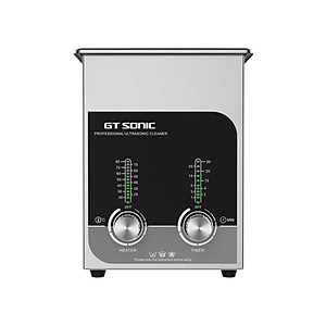 Máy rửa siêu âm GTsonic T2 – 2L, công nghệ sóng siêu âm hiện đại, làm sạch nhanh mọi vết bẩn, vết hoen ố và cặn bám trên bề mặt sản phẩm, phù hợp trang sức, mắt kính, đồng hồ, linh kiện điện tử – Hàng chính hãng