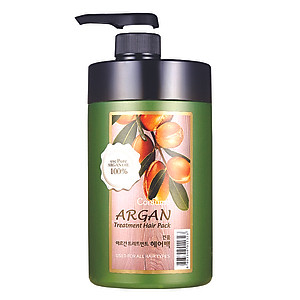 Dầu hấp tóc thảo dược Confume Treatment Argan Hair Pack Hàn Quốc 1000g + Móc khóa