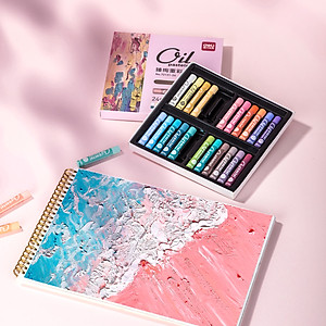  Bút sáp dầu chuyên dụng Deli - 24 Màu - 72131