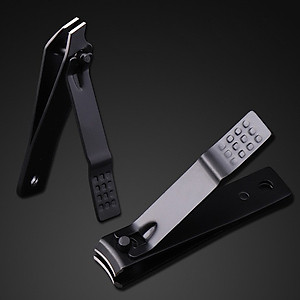 Bộ Cắt, Bấm , Hỗ Trợ Chăm Sóc Móng Tay KitAcoom, hàng chính hãng nhập khẩu cao cấp, màu đen có bao da đựng thiết kế sang trọng