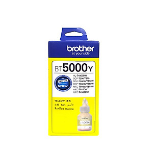 Brother BT5000Y Ink Cho DCP-T300/T700W/MFC-T800W (Vàng) - Hàng Chính Hãng