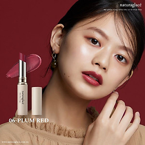 Son môi dưỡng ẩm chống nắng - naturaglacé Moist Balm Rouge SPF17 PA++, 2g