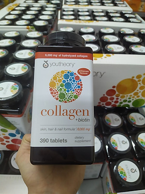 Collagen Youtheory Mỹ chứa collagen, vitamin c, biotin… tạo sức khỏe và sắc đẹp - QuaTangMe Extaste