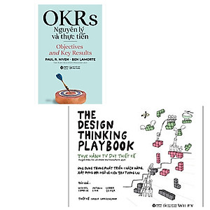 Combo 2 cuốn: OKRS - Nguyên Lý Và Thực Tiễn + The Design Thinking Playbook- Thực Hành Tư Duy Thiết Kế