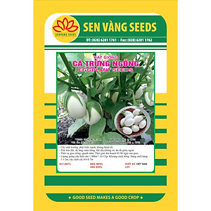 Hạt giống Cà Trứng Ngỗng giống khỏe kháng bệnh VTS87