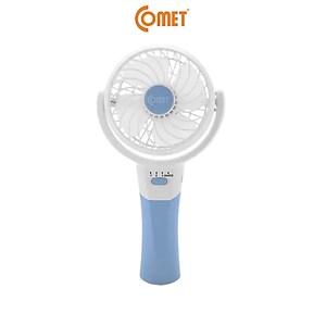 Quạt Sạc Tích Điện Mini Gấp Gọn Cầm Tay Comet CRF0904 3W Pin lithium-ion 3.7V 1200mAh Nhỏ Gọn Sạc USB Tiện Lợi