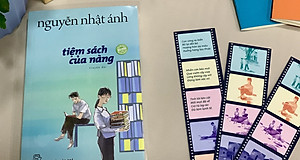 Sách Tiệm sách của nàng Bìa mềm, Nguyễn Nhật Ánh, Tặng kèm Bookmark, Photostrip, Sổ tay, 2H Books