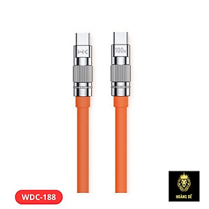 Cáp Sạc Nhanh Wekome 100W Wdc-188 2 Đầu Type-C Dây Dài 1m