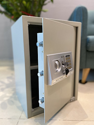 Két sắt điện tử Treny 50EA-DS 17kg có khe phía trước - 3 răng - màu kem