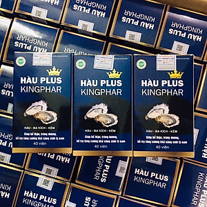 Viên uống Hàu Plus Kingphar, hộp 40v, tăng cường sinh lý nam