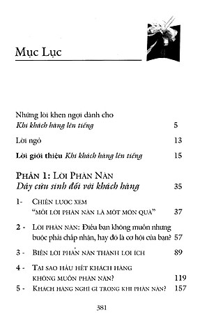 Sách Khi Khách Hàng Lên Tiếng