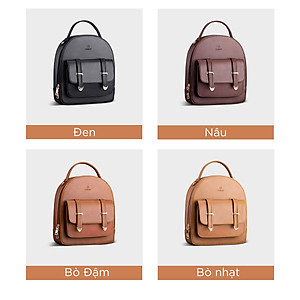 Balo nữ thời trang YUUMY YBA30. Phong cách dễ thương, phom đứng. Da tổng hợp cao cấp, chống thấm nước