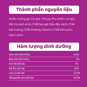 [Combo 12 Gói] Thức Ăn Cho Mèo Con WHISKAS Junior 2-12 months Vị Cá Ngừ 80g/Gói
