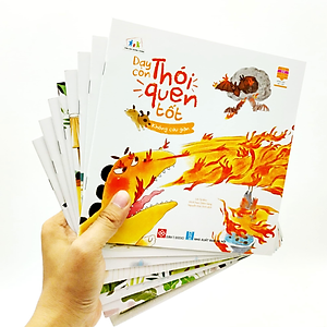 Combo Dạy Con Thói Quen Tốt - 8 Tập