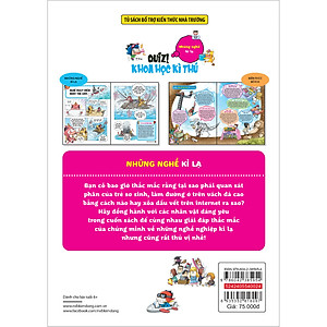 Sách Quiz! Khoa Học Kì Thú: Những Nghề Kì Lạ