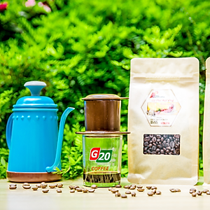 Cà phê hạt rang Honey 250G G20 Coffee