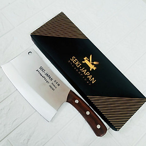 Dao Chặt Xương, Chặt Thịt Gà Vịt Thái Thịt Thực Phẩm SEKI Nhật Hàng Cao Cấp Dao Sắc Dùng Siêu Thích- HÀNG CHÍNH HÃNG