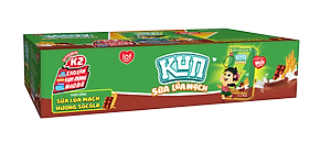 Thùng 48 Hộp Sữa SoCola Lúa Mạch KUN 110ml/hộp