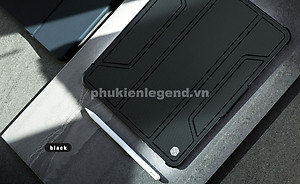 Bao da cao cấp cho iPad A16 Gen 11 2025 , Air 11 inch M3 , Air 13inch M3 , Air 6 11 inch M2 , Air 6 13inch M2 hàng chính hãng Nillkin Bumper Leather có nắp bảo vệ camera - Hàng chính hãng