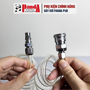 Dây hơi Panda PUD dùng cho máy nén khí, có sẵn 2 đầu nối nhanh