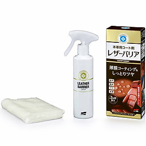 Chai Xịt Vệ Sinh, Phủ Nano, Phục Hồi Ghế Da Ôtô Leather Barrier L-84 SOFT99 230ml