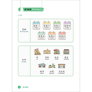 Sách Tiếng Trung dành cho học sinh tiểu học - Tập 3 Bài Học