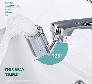 Vòi Nước Bồn Rửa Chén, Vòi Nước Xoay 720 Độ, Vòi Nước Tăng Áp Bồn Rửa Bát