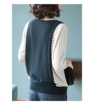 Áo len tay lỡ kiểu dáng trẻ trung, áo len mỏng Al33