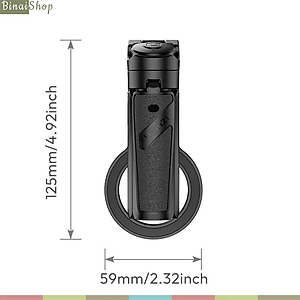 Ulanzi JJ03 - Tripod Đa Năng 3 Trong 1, Vòng Nam Châm MagSafe, Bluetooth Remote Và Xoay 360 Độ Cho Điện Thoại - Hàng chính hãng