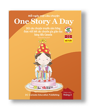One Story A Day - Sách song ngữ cho bé, 12 cuốn truyện - 365 câu chuyện phát triển trí tuệ và nuôi dưỡng tâm hồn - Tặng kèm file nghe & note từng vựng