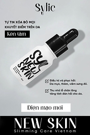 Serum trị mụn kén tằm Newskin - Chuyên hỗ trợ điều trị và phục hồi da mụn